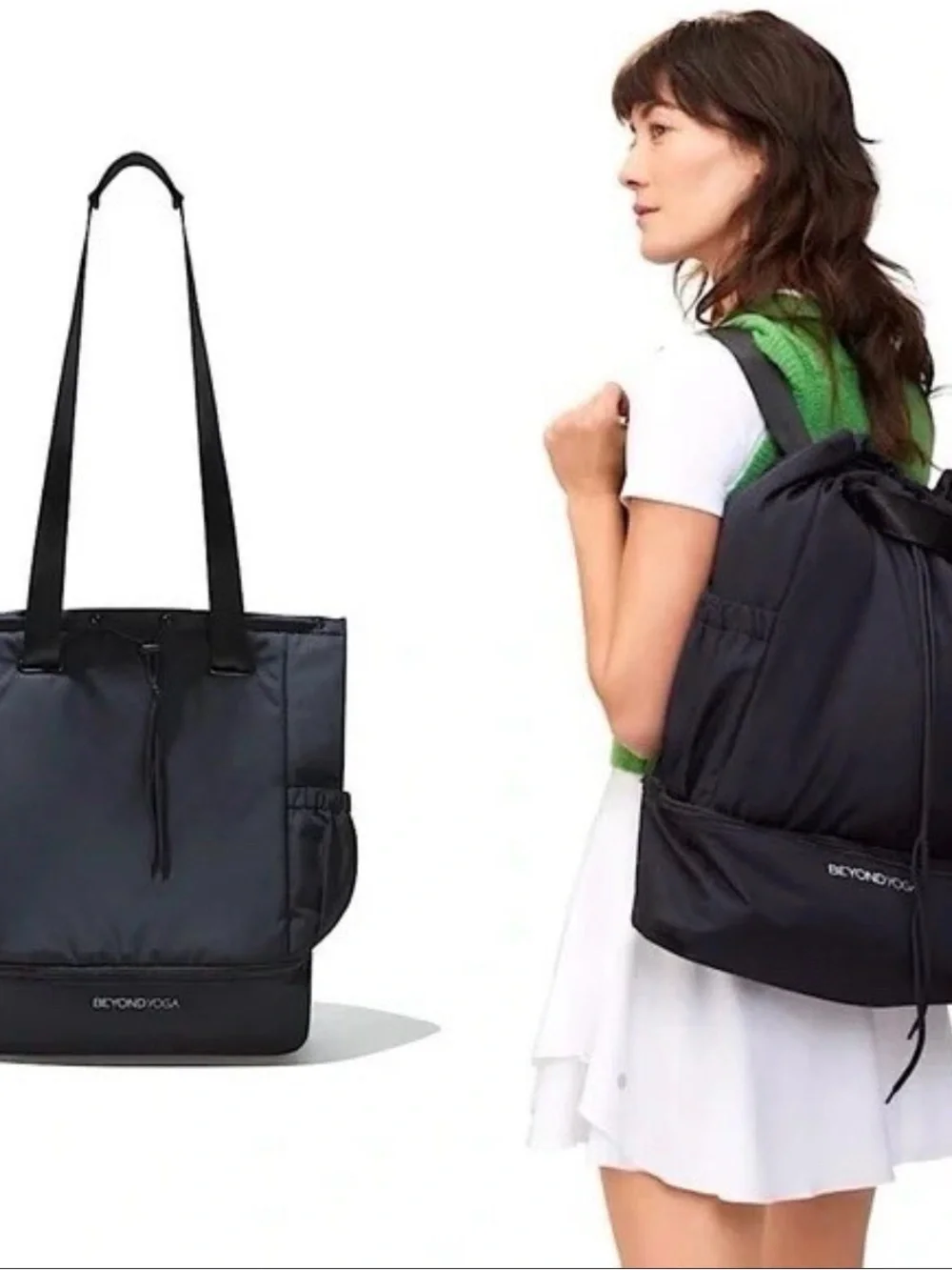 Beyond Yoga Black Everyday Tote, NWT